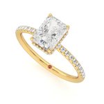 Tahmar Moissanite-Diamond Engagement Ring - Image 3