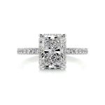 Tahmar Moissanite-Diamond Engagement Ring