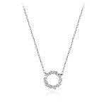 Janette Round Diamond Necklace - Image 5