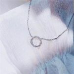 Janette Round Diamond Necklace - Image 2