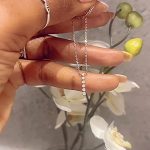 Amelia Floating Diamond Necklace - Image 3
