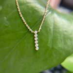 Amelia Floating Diamond Necklace