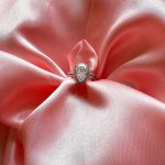 Ava Pear Diamond Moissanite Bridal Ring Set - Image 6