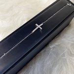 Emma Diamond Cross Bracelet