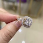 Isabelle Moissanite-Diamond Engagement Ring - Image 2